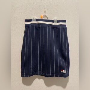 FILA pinstripe skirt